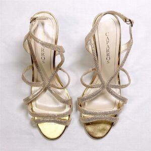 Caparros Metallic Slingback Heel